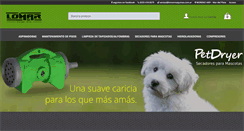 Desktop Screenshot of lomarmaquinas.com.ar